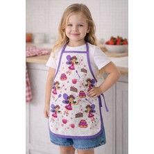 Lief Home 3-5 Yaş Çocuk Mutfak Önlüğü 35X50 cm – Su Geçirmez, Leke Tutmaz, Pamuk Polyester Karışımlı