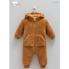 Caramell Erkek Bebek Peluş Tulum CAR-2109