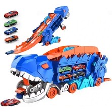 Aksoy Toys Dıno Truck 2 In 1 Araba Yutan Katlanabilen Ultimate T-Rex Tır