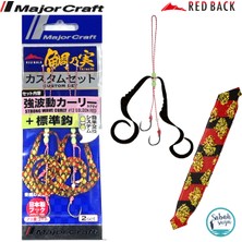 Major Craft Rb Sw Curly Tai Rubber Iğneli Yedek Kuyruk #12 Golden Red (2 Adet)