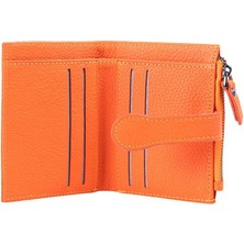 Grande Gerçek Deri Kadın Cüzdanı Hakiki Deri Küçük Boy