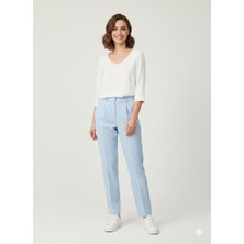 Ekol Gizli Düğmeli Dar Paça Pantolon 1186