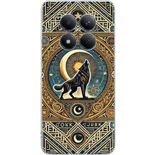 TechTree Redmi Note 15 Pro 5g Uyumlu Yalnız Kurt Göktürk Baskılı Silikon Kılıf