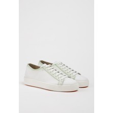 Faruk Balkanas Zuma Model Natural Deri Eva Taban Sneaker Ayakkabı