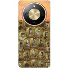 TechTree Honor Magic 8 Lite Uyumlu Atatürk ve Kurtuluş Savaşı Komutanları Baskılı Silikon Kılıf