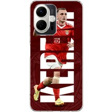TechTree Tecno Spark Go 2 Uyumlu Kerem Aktürkoğlu Benfica Baskılı Silikon Kılıf