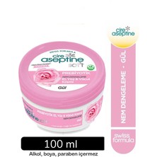 Cire Aseptine Soft Gül Özlü Nem Dengeleyici , Besleyici Prebiyotikli Krem 100 ml Nemere