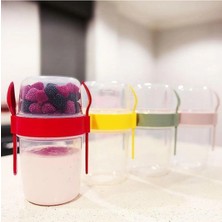 Taken Go Müsli Kabı 650ML Kırmızı ROYALEKS-AP9451 Nemere