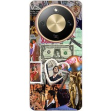 TechTree Honor Magic 8 Lite Uyumlu Scarface Kolaj Tasarımlı Baskılı Silikon Kılıf