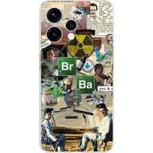 TechTree Oppo  Reno 15 - Reno 15F Uyumlu Breaking Bad Kolaj Baskılı Silikon Kılıf