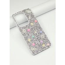 FoxPower Vivo Y29 Kılıf Taşlı Gül Desenli Silikon Kılıf