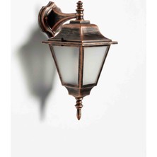 Led Projem Ters Kare Fener Bahçe Aplik