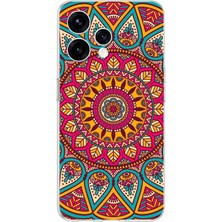 TechTree Oppo  Reno 15 - Reno 15F Uyumlu Mandala Baskılı Silikon Kılıf