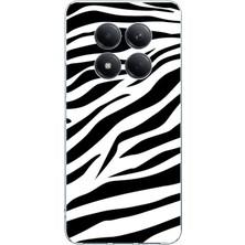 TechTree Redmi Note 15 Pro 5g Uyumlu Zebra Tasarımlı Baskılı Silikon Kılıf