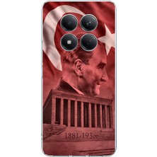 TechTree Redmi Note 15 Pro Plus Uyumlu Atatürk Portresi ve Anıtkabir Baskılı Silikon Kılıf