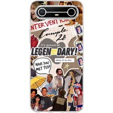 TechTree Tecno Spark Slim 5g Uyumlu Retro Gazete How I Met Your Mother Tasarımlı Baskılı Silikon Kılıf