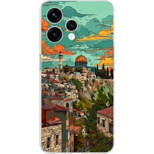TechTree Oppo  Reno 15 - Reno 15F Uyumlu Özgür Filistin ve Kubbetüs Sahra Baskılı Silikon Kılıf