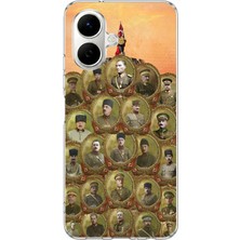 TechTree Infinix Smart 10 Uyumlu Atatürk ve Kurtuluş Savaşı Komutanları Baskılı Silikon Kılıf