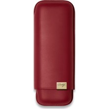 Davidoff Iconic Seri Deri Puro Kılıfı Kırmızı Gold 2li 64 Ring