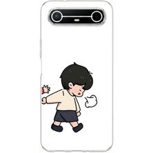 TechTree Tecno Spark Slim 5g Uyumlu Zorla Götürülen Sevgili - Çift Kombini Baskılı Silikon Kılıf