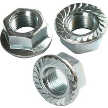 Altıköşe Flanşlı Somun M6 - 10 Adet Nemere