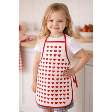 Lief Home 3-5 Yaş Çocuk Mutfak Önlüğü 35X50 cm – Su Geçirmez, Leke Tutmaz, Pamuk Polyester Karışımlı