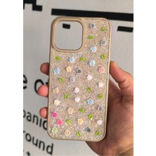 FoxPower Iphone 16 Pro Kılıf Gül Desenli Lüx Silikon