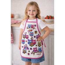 Lief Home 3-5 Yaş Çocuk Mutfak Önlüğü 35X50 cm – Su Geçirmez, Leke Tutmaz, Pamuk Polyester Karışımlı