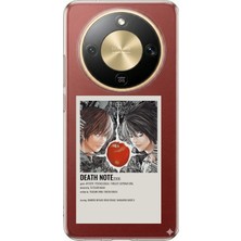TechTree Honor Magic 8 Lite Uyumlu Death Note Poster Tasarımlı Baskılı Silikon Kılıf