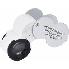 45X22 Ledli Para Algılama ve Mezuniyet Takı Değerleme Büyüteç Nemere