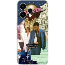 TechTree Oppo  Reno 15 - Reno 15F Uyumlu Elvira Hancock & Tony Montana Tasarımlı Baskılı Silikon Kılıf