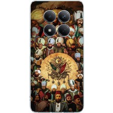 TechTree Redmi Note 15 Pro 4g Uyumlu Osmanlı Padişahları Baskılı Silikon Kılıf