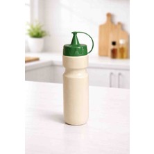 Plastik Sosluk Sıkma Şişesi 660 ml – Kapaklı Ketçap & Mayonez Şişesi – Mutfak ve Kafe Kullanımı