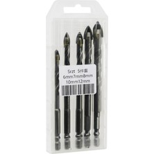Nemere Ok Ucu Tipli   5pcs   Çok Amaçlı Matkap Ucu   6-7-8-10-12MM (4887)