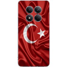 TechTree Redmi Note 15 Pro 5g Uyumlu Türk Bayrağı Baskılı Silikon Kılıf