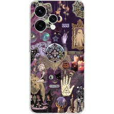 TechTree Oppo  Reno 15 - Reno 15F Uyumlu Hallowen Cadılar Astroloji Baskılı Silikon Kılıf