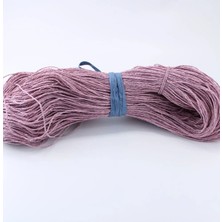Koyu Lila Renk Çile Kağıt Ip Çanta Ipi Supla Ipi  No:82 - (550-600 Gr) Nemere