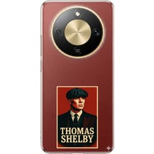 TechTree Honor Magic 8 Lite Uyumlu Thomas Shelby Afiş Baskılı Silikon Kılıf