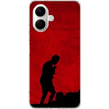 TechTree Infinix Smart 10 Uyumlu Gölge ve Siluet Detaylı Atatürk Baskılı Silikon Kılıf