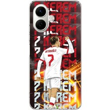 TechTree Infinix Smart 10 Uyumlu Kerem Aktürkoğlu Sevinç Baskılı Silikon Kılıf