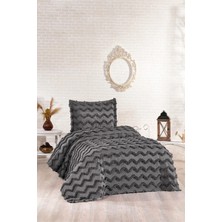 Danteel Home Victoria 2 Parça Tek Kişilik Pike Takımı Antrasit