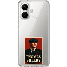 TechTree Infinix Smart 10 Uyumlu Thomas Shelby Afiş Baskılı Silikon Kılıf