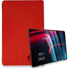 Eco Port iPad Air 11 (2024) Kılıf Tablet Smart Kılıf - Kırmızı