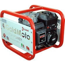 Goldmoto GM4BJBS Benzinli 4 Kva Nsm Alternatörlü Monofaze Jeneratör