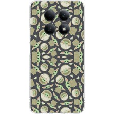 TechTree Redmi Note 15 4g Uyumlu Minik Yodalar Duvar Kağıdı Baskılı Silikon Kılıf