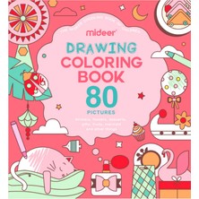 Mideer Çizim ve Boyama Kitabı – Pembe