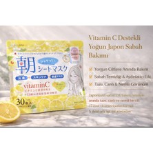 Vitamin C Morning Glow 30’lu Japon Sabah Maskesi