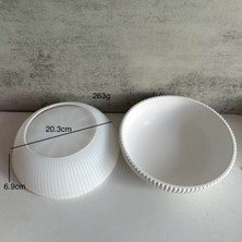 Hobiflex Silikon Kalıp Taş Tozu Ithal Dekoratif Yuvarlak Kase Kalıbı Epoksi Reçine HB400-0158