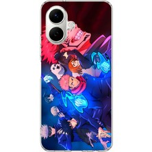 TechTree Infinix Smart 10 Uyumlu Jujutsu Kaisen Baskılı Silikon Kılıf