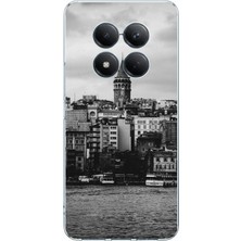 TechTree Redmi Note 15 Pro 5g Uyumlu Galata Kulesi ve Deniz Manzaralı Baskılı Silikon Kılıf